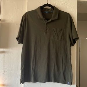 Perry Ellis short sleeve  polo, size large